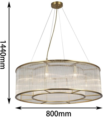 Подвесная люстра Favourite 2907-8P