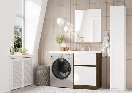 Тумба под раковину Aquaton Лондри 60 без фасада, дуб Кантри (1A266901LHDY0)