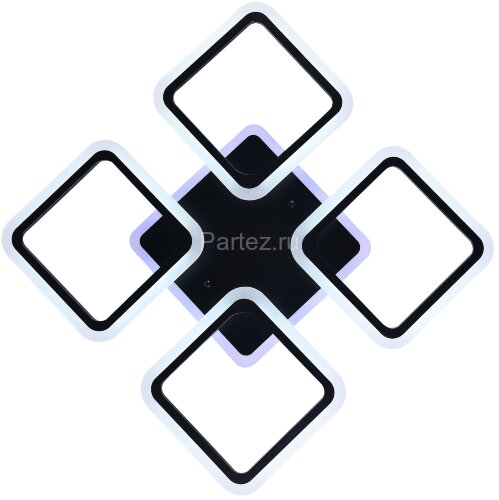 Потолочная люстра Natali Kovaltseva HIGH-TECH LED LAMPS 82004 BLACK