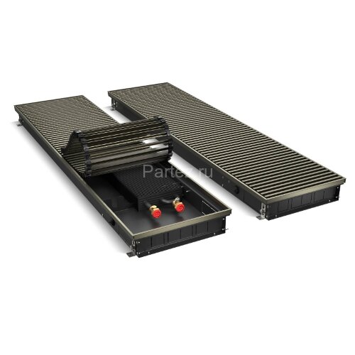 Конвектор внутрипольный Royal Thermo ATRIUM-75/300/2400-DG-U-DB