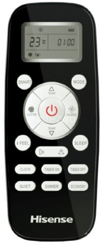 Инверторная cплит-система Hisense BLACK CRYSTAL DC Inverter AS-09UW4RYDTG05B (комплект)