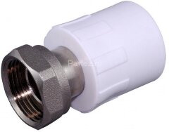 Муфта с накидной гайкой PPRC 25х3/4&quot; MeerPlast