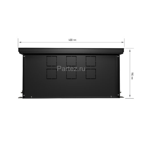 Конвектор внутрипольный Royal Thermo ATRIUM-190/400/1600-DG-U-BL