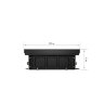 Конвектор внутрипольный Royal Thermo ATRIUM-75/200/2800-DG-U-LB