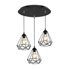 Подвесной светильник Imex MD.1706-3-P BK