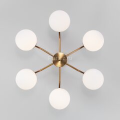 Потолочная люстра Eurosvet 70154/6 латунь