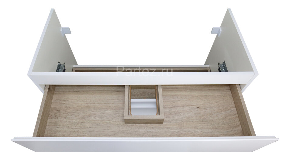 Комплект тумба Azario Мила 900 910х470х680 подвесная, с раковиной Monte 900, белый (CS00089920)