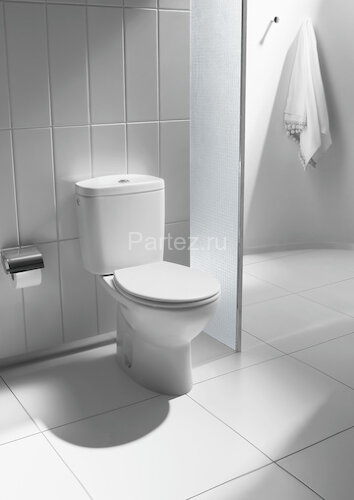 Низ к унитазу Roca Victoria, косой выпуск, белый (7.3423.9.U00.0)