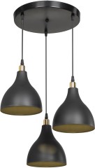 Подвесной светильник TopLight TL1615H-03BK