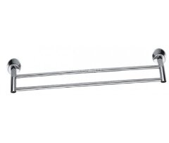 Полотенцедержатель Fixsen Europa трубчатый двойной, хром (FX-21802)