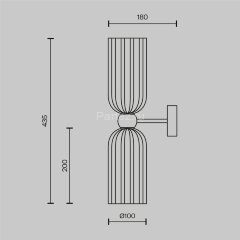 Бра Maytoni MOD302WL-02W