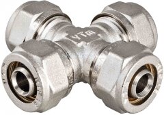 Крестовина обжимная D26x16х26х16 Valtec