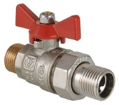 Кран шаровой с накидной гайкой 1/2" НР баб. VALTEC