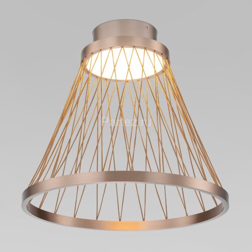 Потолочный светильник Eurosvet 40018/1 LED коричневый