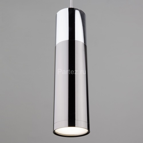 Подвесной светильник Eurosvet 50135/1 LED хром / черный жемчуг