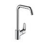 Hansgrohe 31820800 Focus Смеситель для кухни, однорычажный, 1/2, под сталь