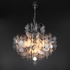 Подвесная люстра Bogate's 335/9 хром