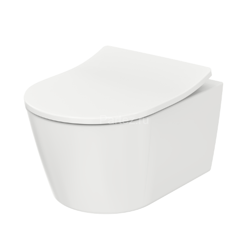 Унитаз подвесной ТОТО серии RP 380х540х335 безобдковый, белый (CW552RY#XW)