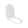 HY-2111D(T2196)сиденье для унитаза дюропласт с микролифтом, белое MELANA