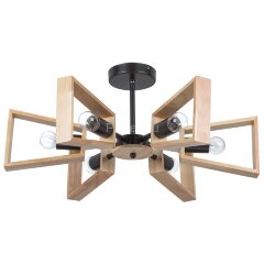 Потолочная люстра Arte Lamp A8030PL-6BK