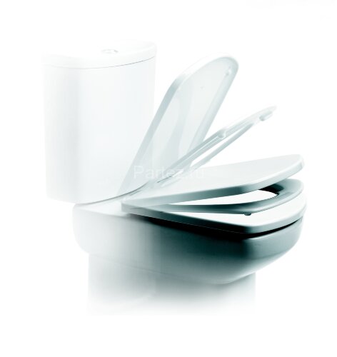 Крышка-сиденье быстросъемное к унитазу Roca DAMA SENSO, микролифт, дюропласт (Z.RU90.0.004.1)