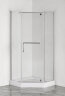 Душевое ограждение Loranto B 90х90х200, с низким поддоном 13 см. (CS-816S)