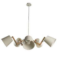 Подвесная люстра Arte Lamp A5700LM-5WH