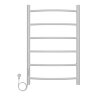 Полотенцесушитель электрический AZARIO VERONA 500/800 6 секций, диммер слева, белый (AZ04758W)