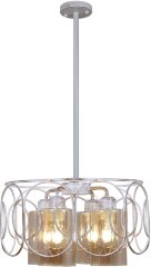 Подвесная люстра Reluce 03883-0.4-04 WH+GD