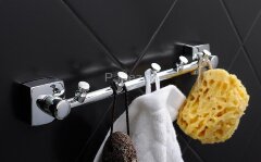 Крючок Fixsen Kvadro, Хром (FX-61305-5)