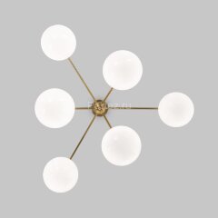 Потолочная люстра Eurosvet 60147/6 латунь