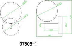 Бра Kink Light 07508-1,20
