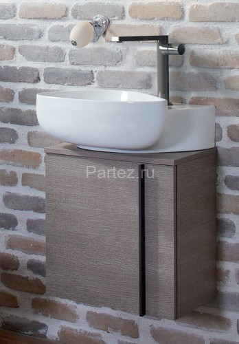 Раковина Jacob Delafon Nouvelle Vague 36 накладная, белая (EGK112-00)