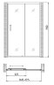 Душевая дверь Gemy Victoria S30191C