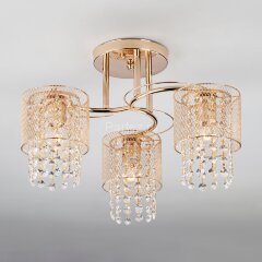 Потолочная люстра Eurosvet 30137/3 золото