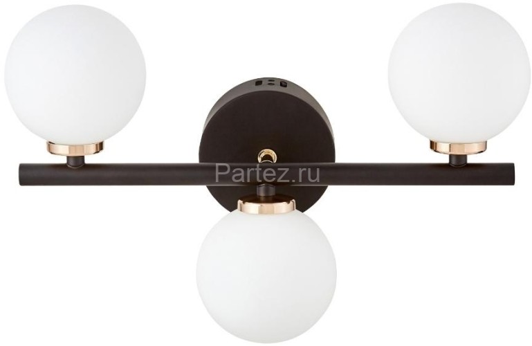 Бра Lumina Deco LDW 6033-3 BK+F.GD