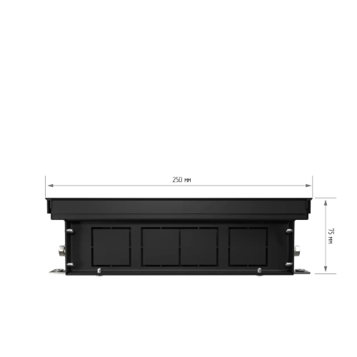 Конвектор внутрипольный Royal Thermo ATRIUM-75/250/3000-DG-U-BL