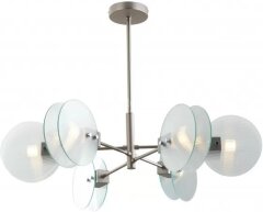 Потолочная люстра iLamp 15598-6 SN+CL