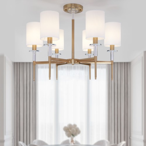 Потолочная люстра Eurosvet 60132/6 латунь