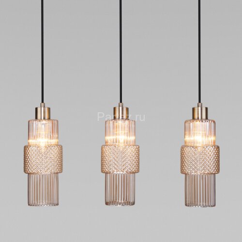 Подвесной светильник Eurosvet 50209/3 бронза