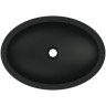 Раковина-чаша STRADA 600x420х160 накладная, овальная,черный матовый (E009567)