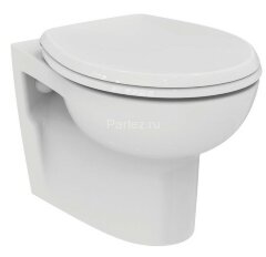 Крышка-сиденье для унитаза Ideal Standard Eurovit с микролифтом, белое (W303001)