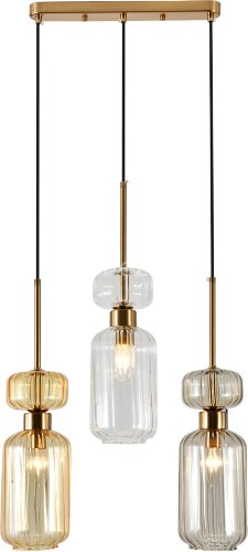 Подвесной светильник Escada 1141/3S BG/CL/AM