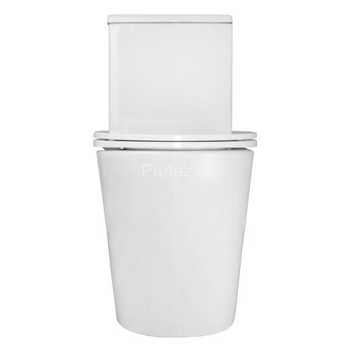 Унитаз-моноблок Azario Scala 360х690х790 безободковый, слив "Торнадо", с быстросъемным сиденьем микр