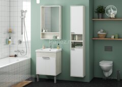 Зеркало-шкаф AQUATON Флай 60 дуб крафт (1A237602FA860)