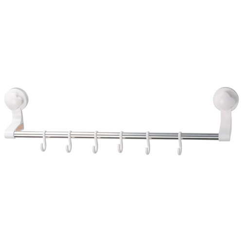 Полотенцедержатель Fixsen Grampus трубчатый 55 см, белый (GR-7077)