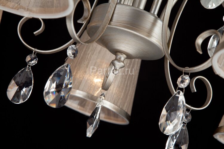 Потолочная люстра Eurosvet 60065/5 серебро