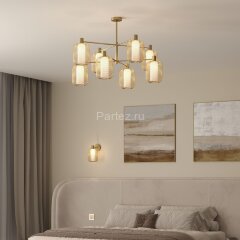 Потолочная люстра Eurosvet 30192/8 золото