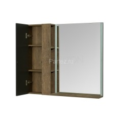 Зеркало AQUATON Терра 61 с подсветкой, дуб кантри (1A247302TEDY0)