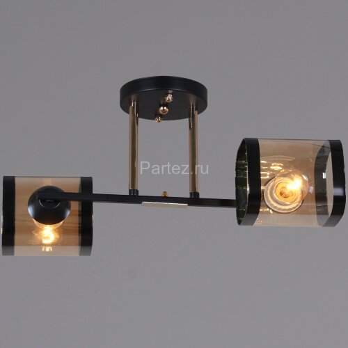 Потолочная люстра Reluce 09063-3.3-02 BK+FG